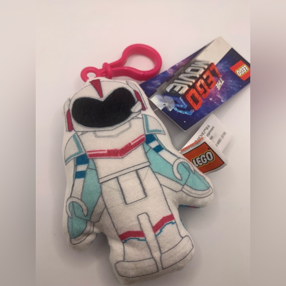 Lego the Lego Movie Sweet Mayhem Keychain bag clip NWT